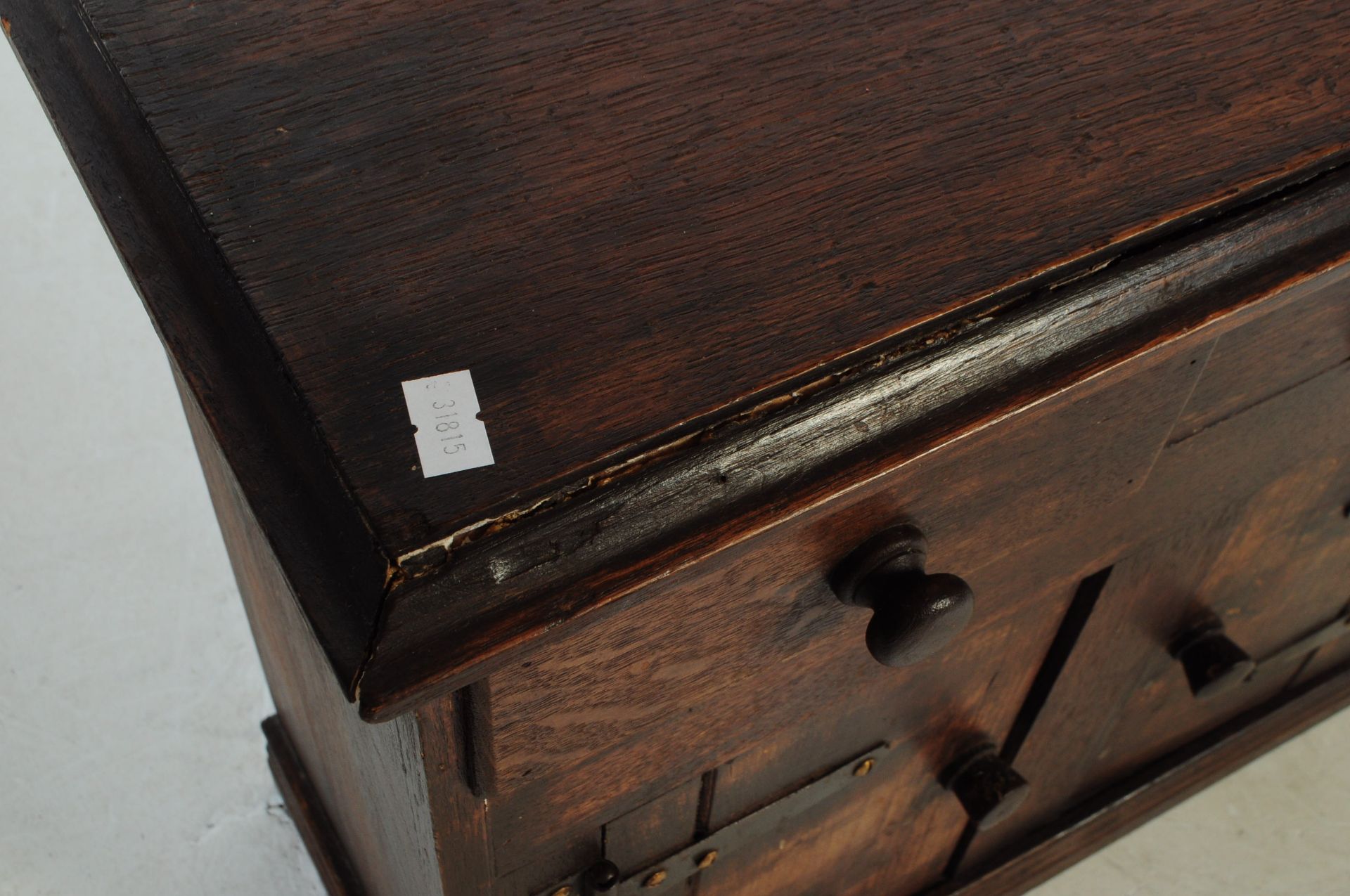 OAK & PINE APPRENTICE PIECE CREDENZA CABINET - Image 2 of 4