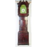 VICTORIAN MAHOGANY LONGCASE GRANDFATHER CLOCK