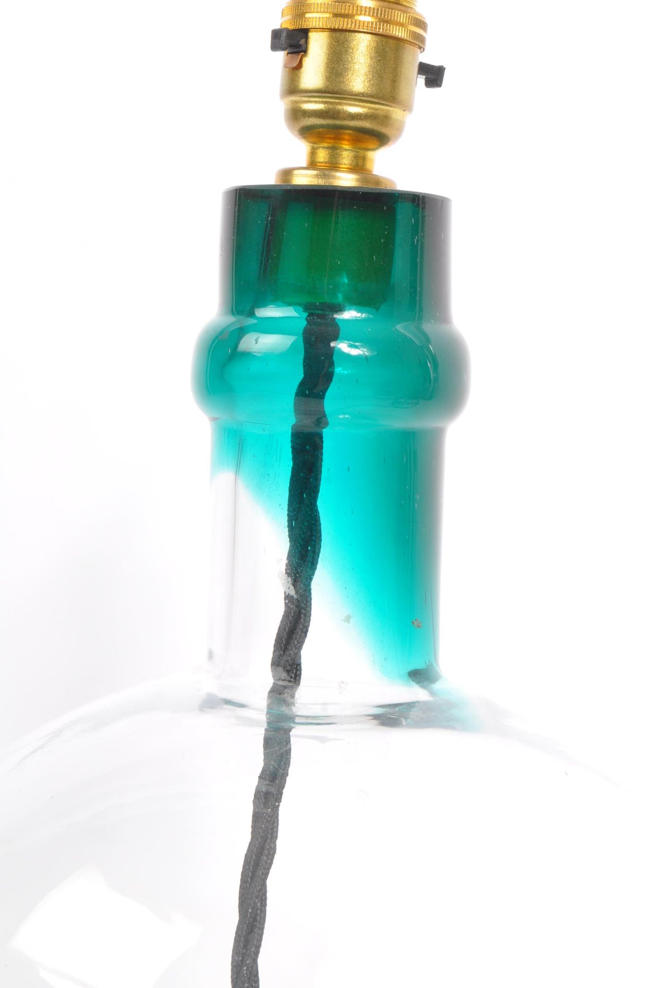 CONTEMPORARY CERISE BLUECONVERTED BOTTLE TABLE LAMP LIGHT - Image 7 of 7