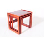 BRITISH MODERN DESIGN - MID CENTURY NEST OF TABLES