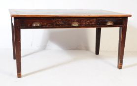 EARLY 20TH CENTURY GEORGE V MASTERY WRITING TABLE DESK