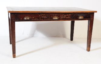 EARLY 20TH CENTURY GEORGE V MASTERY WRITING TABLE DESK