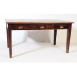 EARLY 20TH CENTURY GEORGE V MASTERY WRITING TABLE DESK