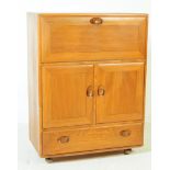 ERCOL MODEL 469 - BEECH WOOD SERVING CABINET