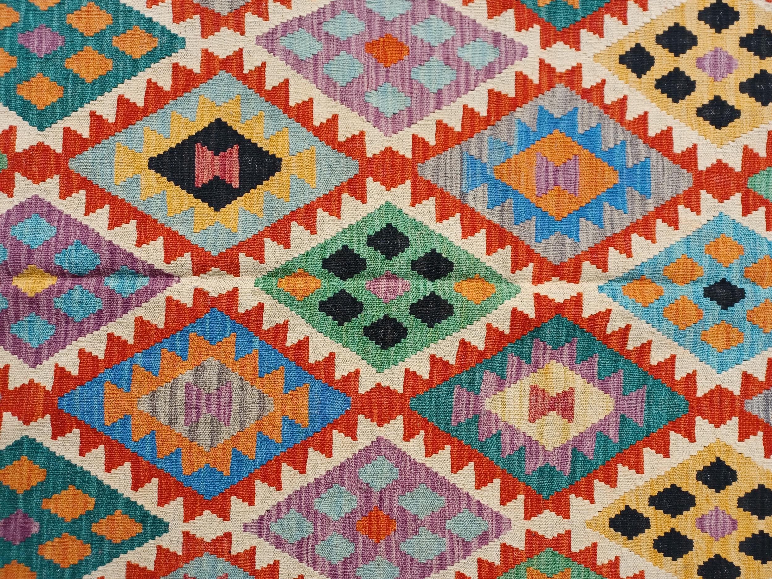 20TH CENTURY ANATOLIAN TURKISH KILIM RUG - Image 2 of 4