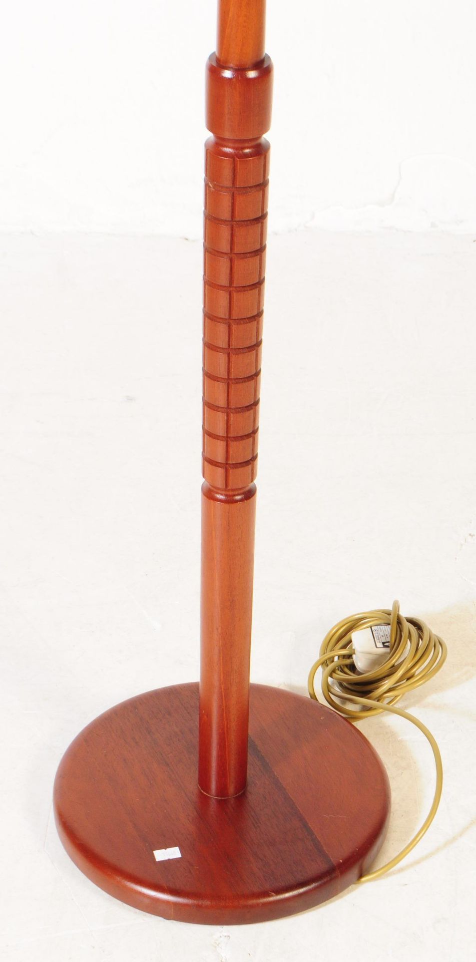 BRITISH MODERN DESIGN - MID CENTURY TEAK STANDARD LAMP - Image 2 of 4