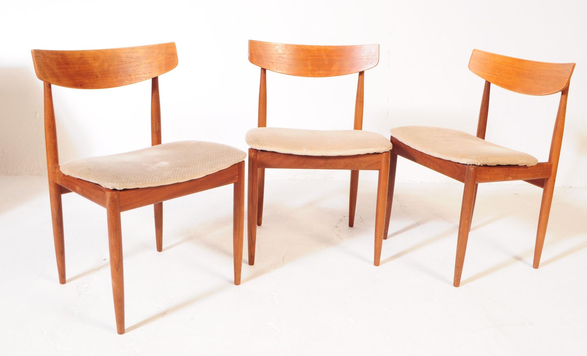 IB KOFOD-LARSEN FOR G-PLAN - THREE DINING CHAIRS