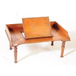 VINTAGE 20TH CENTURY CIRCA 1940S CAMPAIGN READING BED TABLE