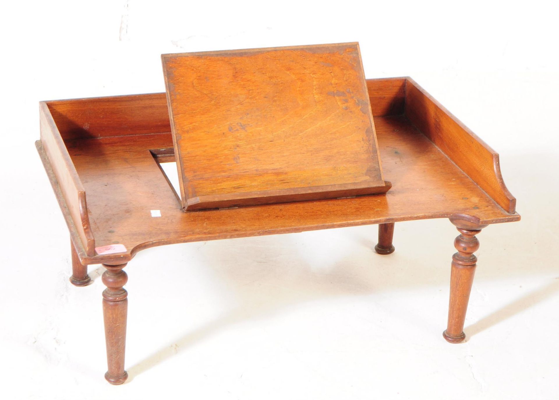 VINTAGE 20TH CENTURY CIRCA 1940S CAMPAIGN READING BED TABLE