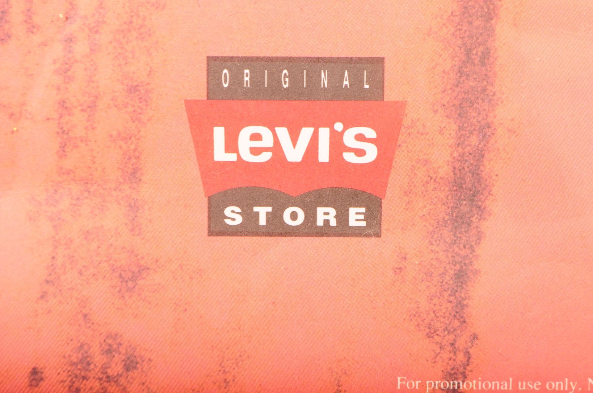 FRAMED LEVIS JEANS PROMOTION POSTER - Image 3 of 4