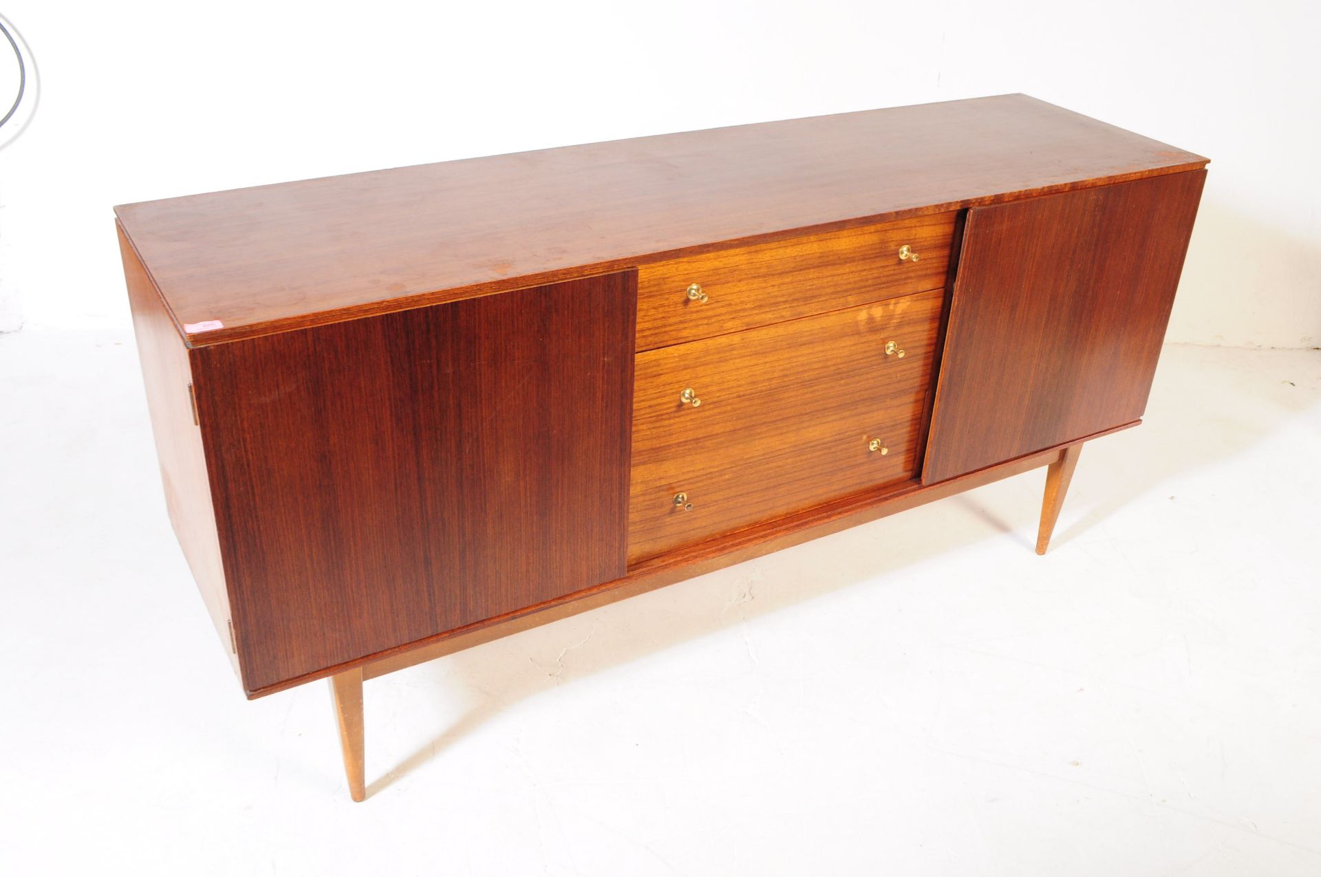 WRIGHTON - MID CENTURY TEAK SIDEBOARD - Bild 2 aus 6