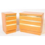 SCHREIBER - TWO MID CENTURY CHESTS OF DRAWERS