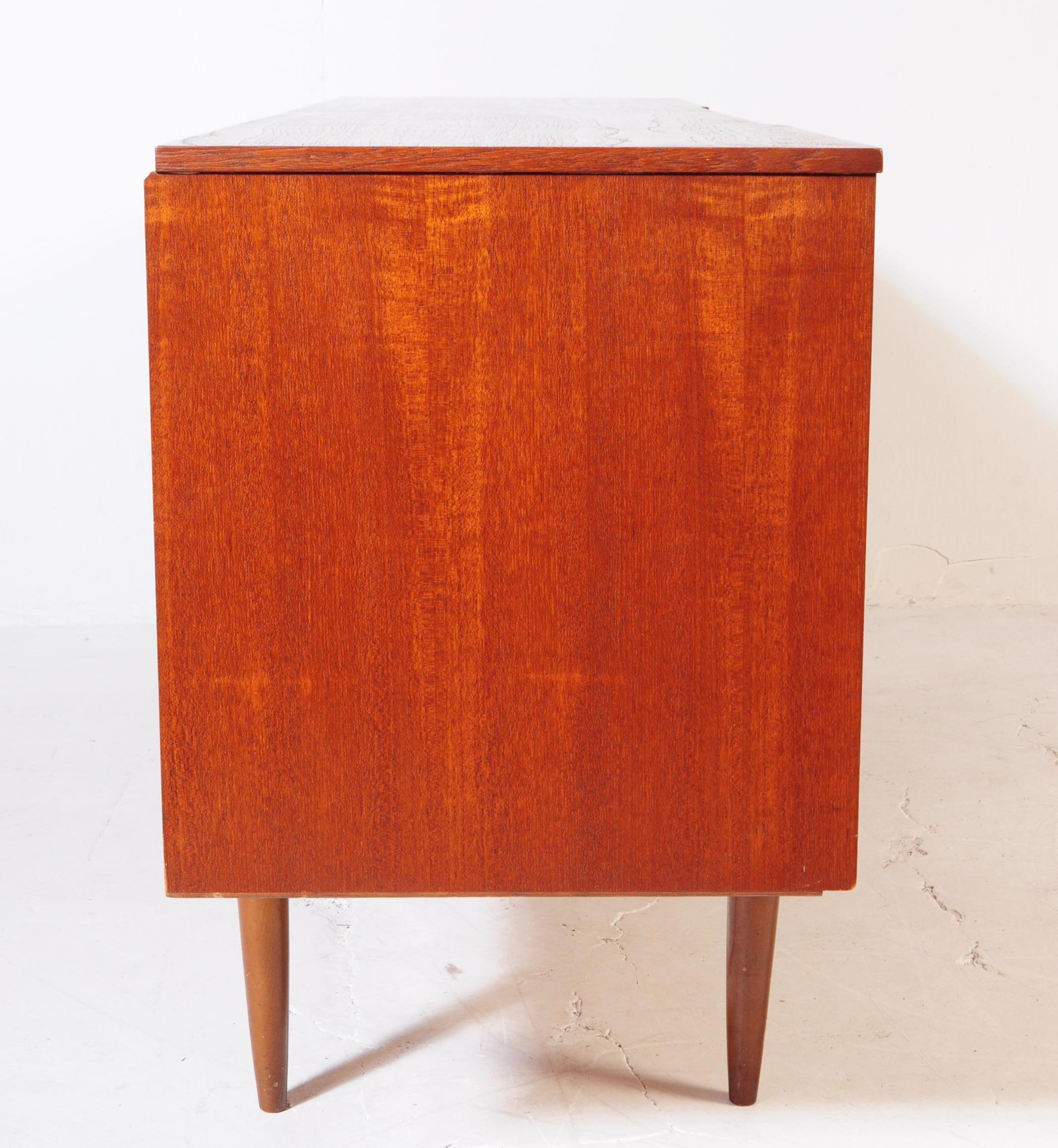 BRITISH MODERN DESIGN - MID CENTURY TEAK SIDEBOARD - Image 4 of 4