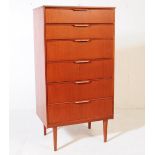 AUSTINSUITE - MID CENTURY TEAK WOOD CHEST OF DRAWERS