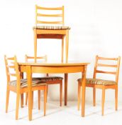 BRITISH MODERN DESIGN - RETRO MID CENTURY TABLE & CHAIRS