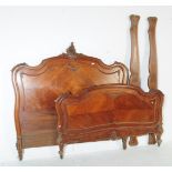 VICTORIAN 19TH CENTURY FRENCH LOUIS XV STYLE HEADBOARD