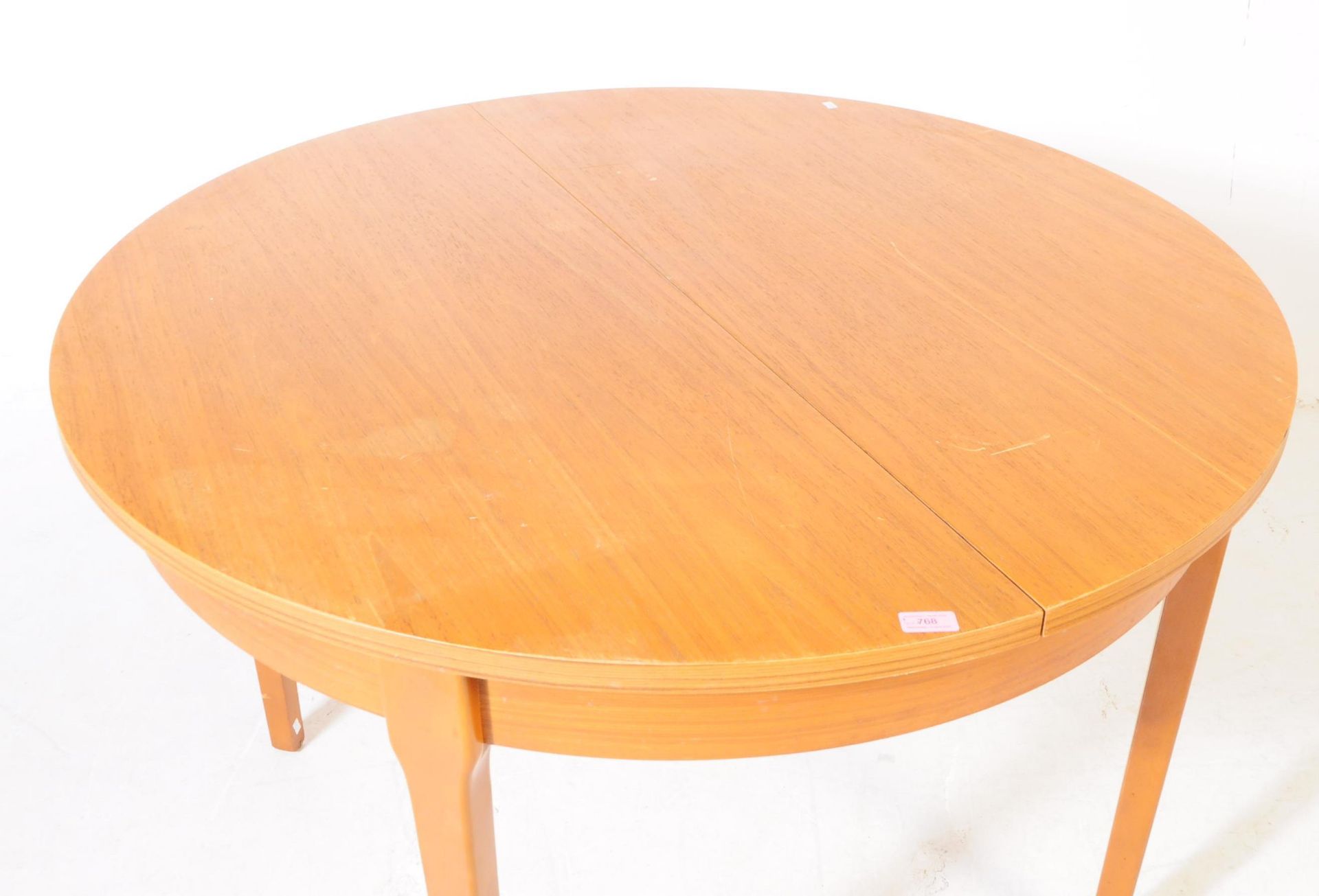 BRITISH MODERN DESIGN - RETRO MID CENTURY TABLE & CHAIRS - Image 3 of 15