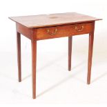 GEORGE III OAK WOOD WRITING TABLE DESK