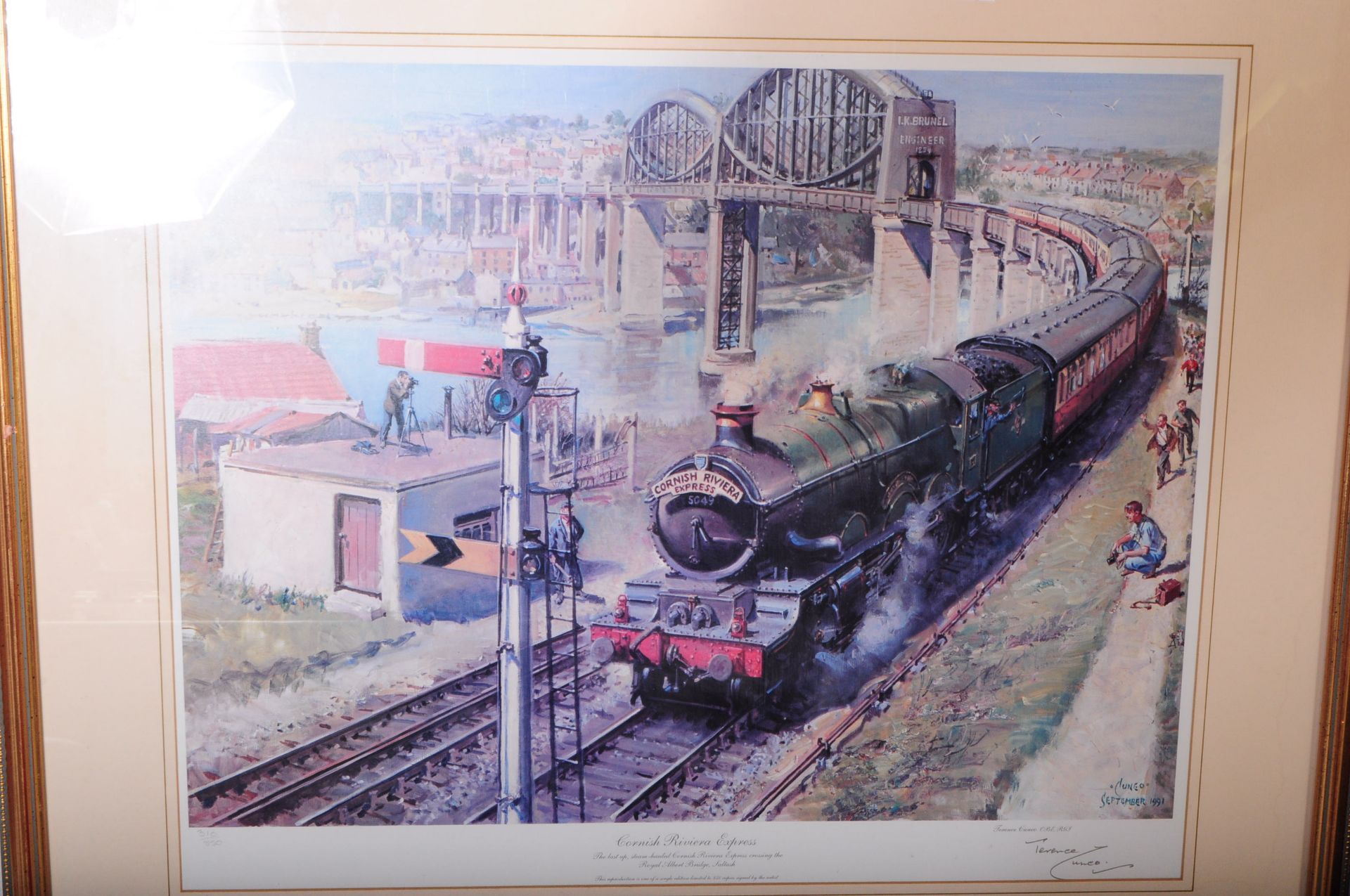 RAILWAY INTEREST - COLLECTION OF SIGNED PRINTS - Image 5 of 5