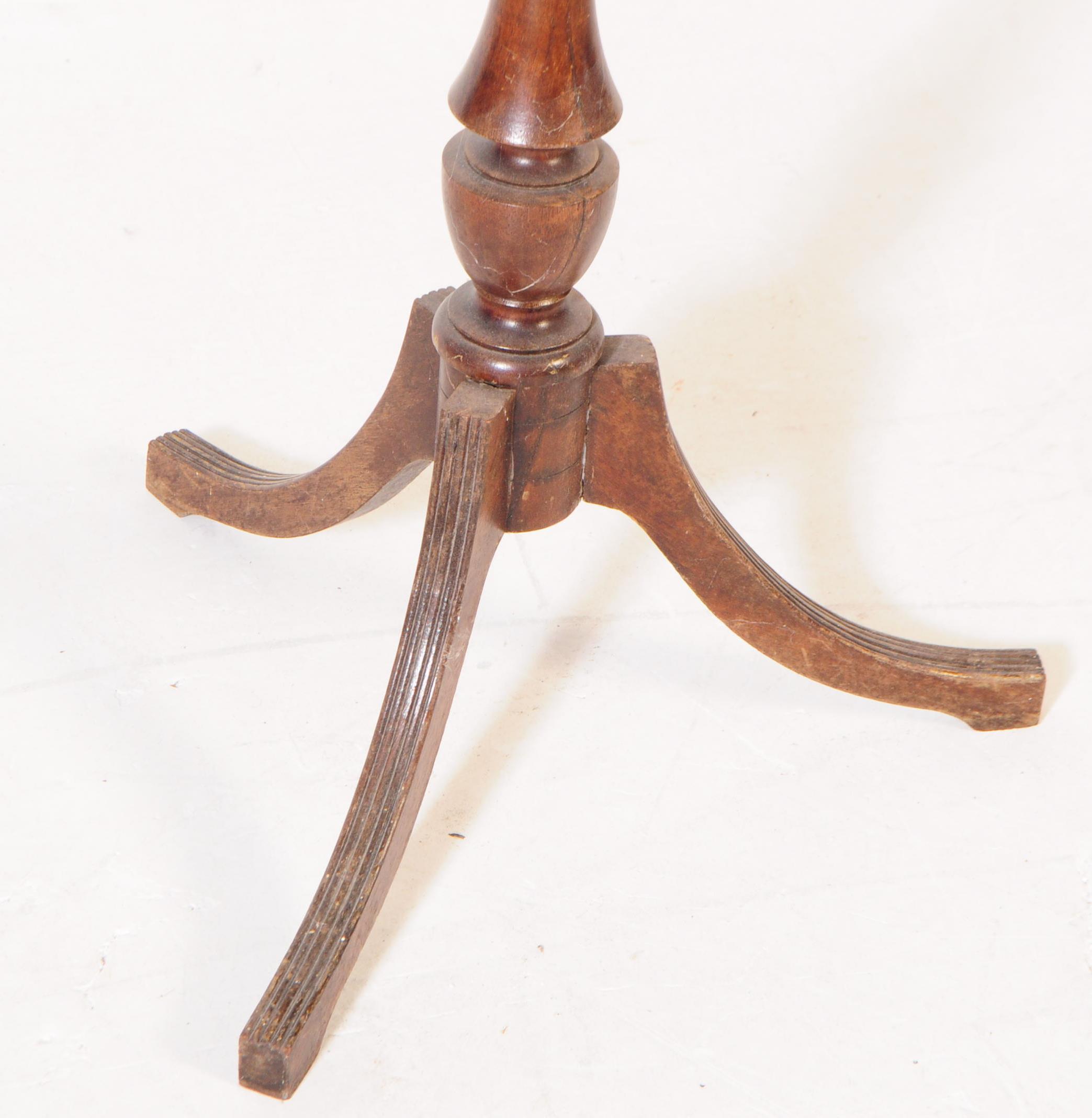 19TH CENTURY VICTORIAN MAHOGANY TORCHERE PLANT STAND - Image 2 of 4