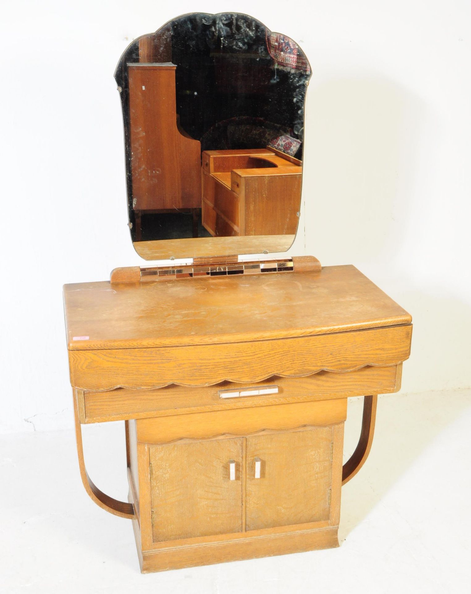 1930S ART DECO DRESSING TABLE - Image 2 of 7