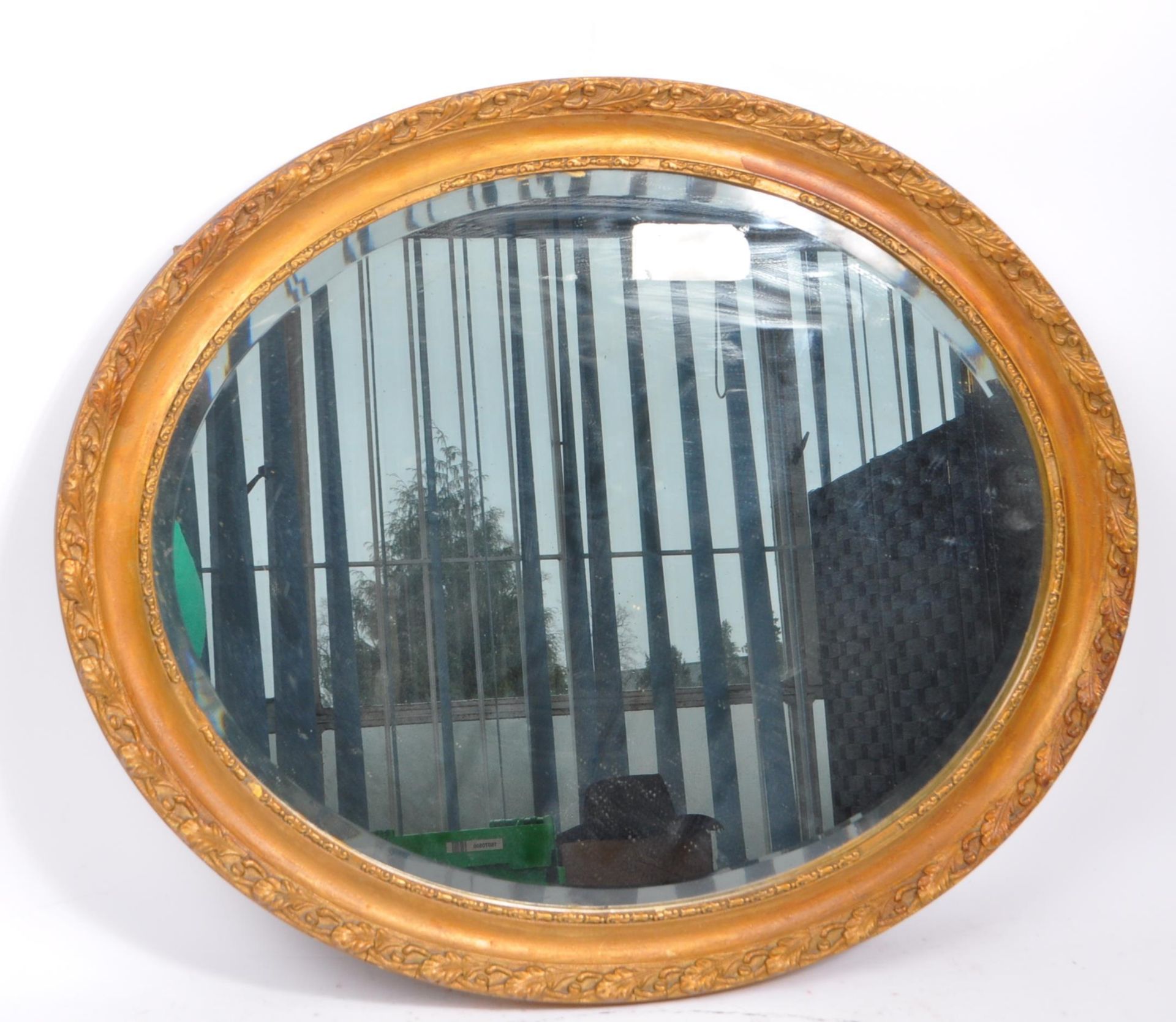 EARLY 20TH CENTURY CIRCA 1920S WALL HANGING MIRROR - Bild 4 aus 5