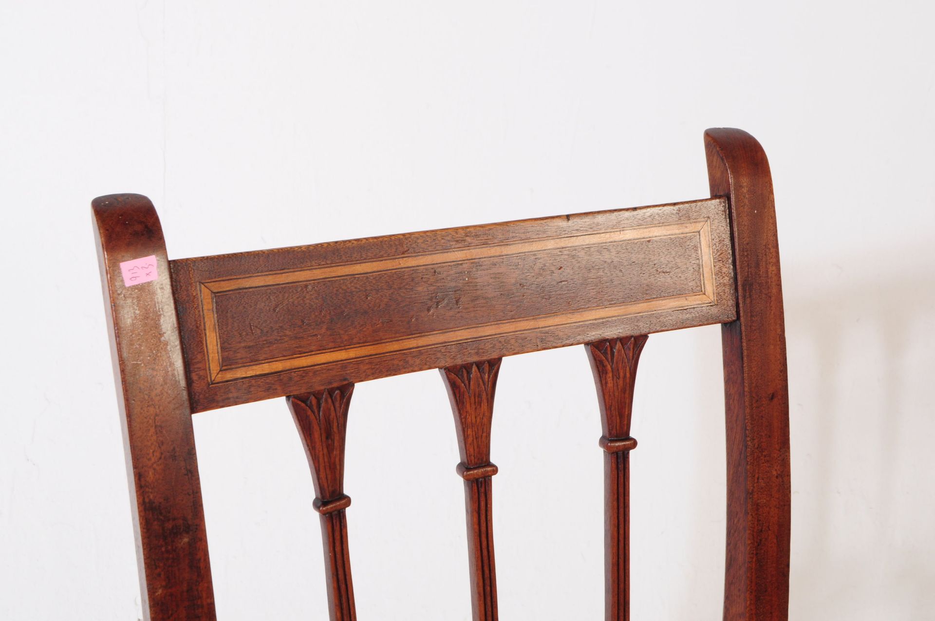 19TH CENTURY NORTH COUNTRY OAK CHAIR & ANOTHER - Image 9 of 11