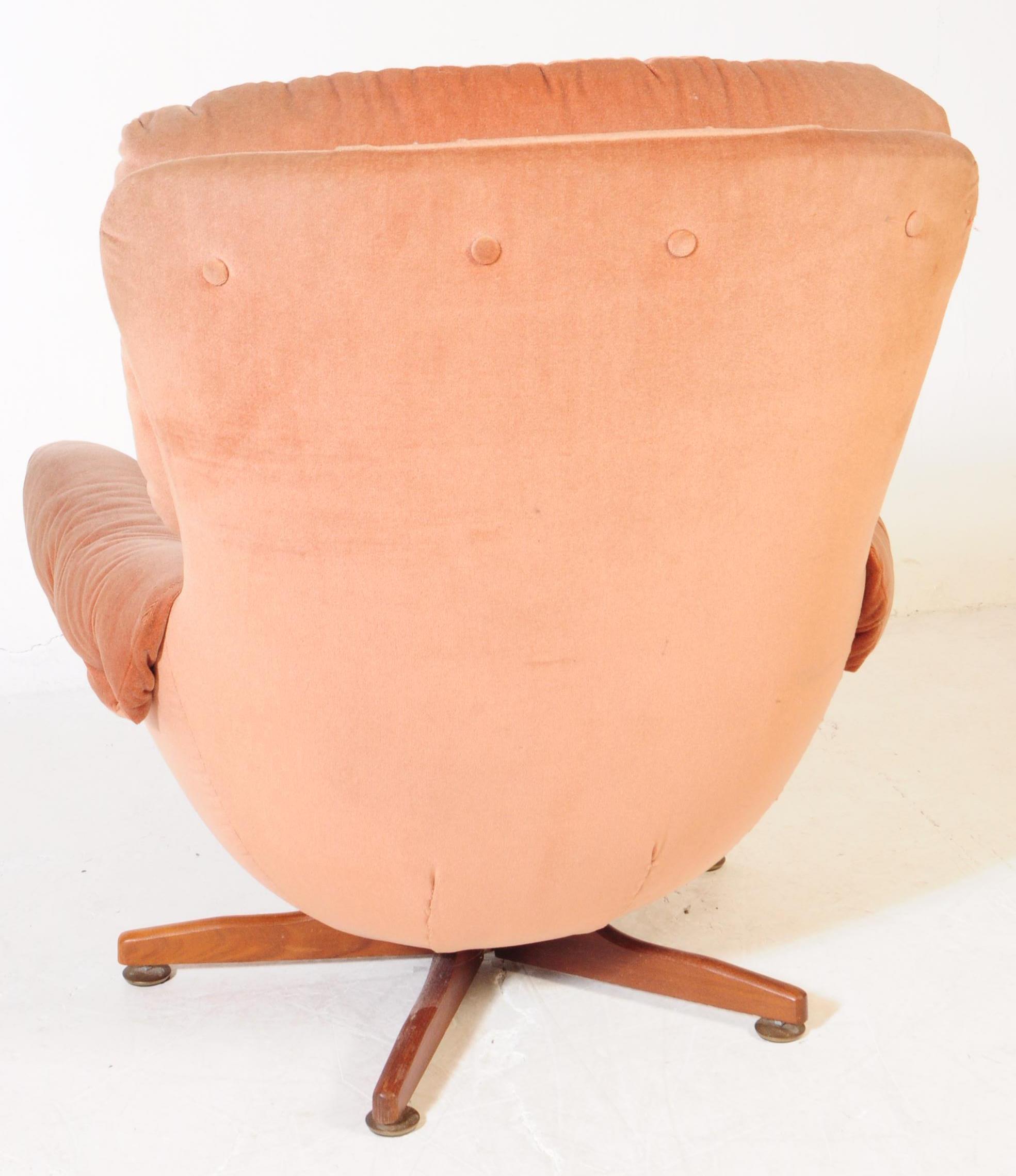 BRITISH MODERN DESIGN - RETRO MID 20TH CENTURY EGG CHAIR - Image 5 of 5