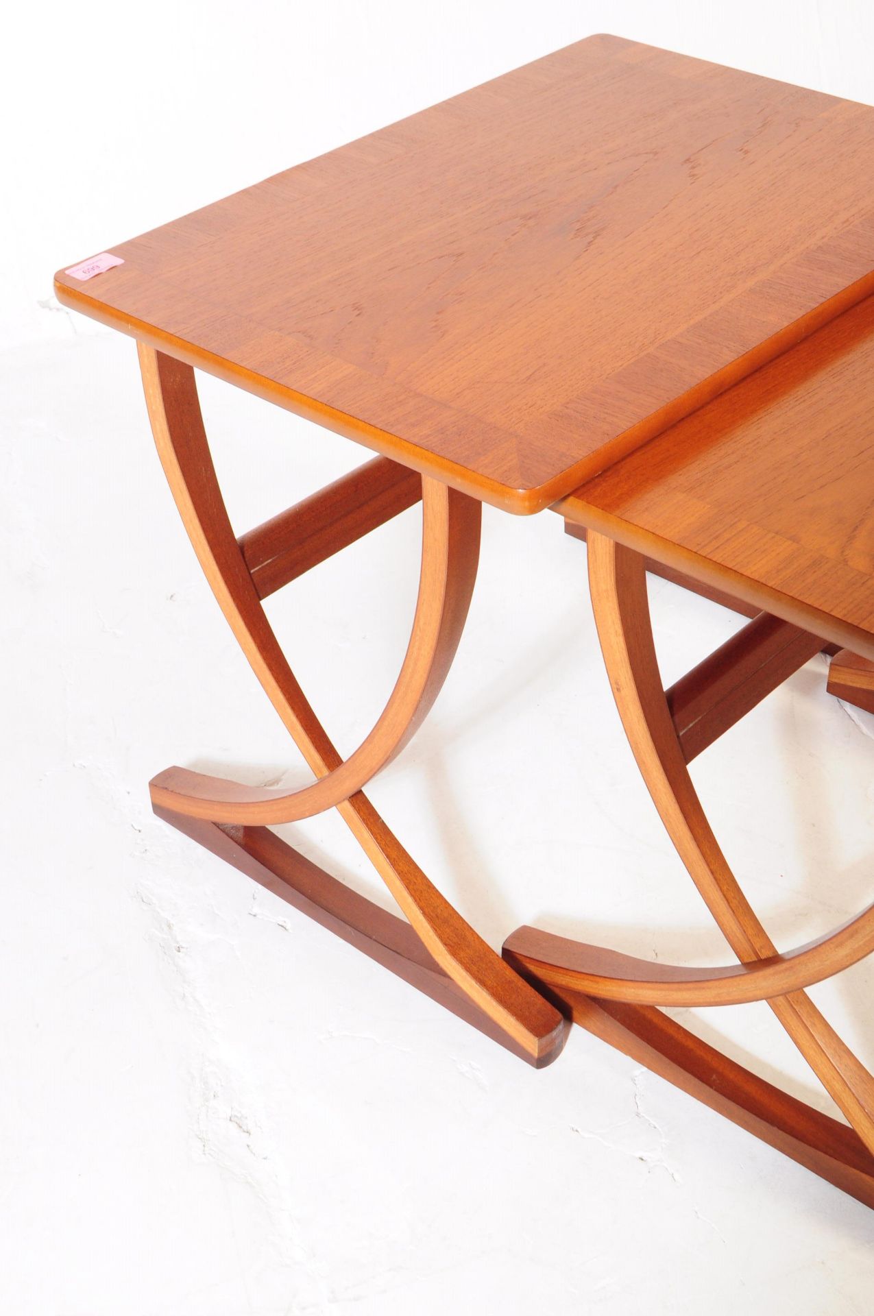 NATHAN - TWO MID CENTURY CITADEL NESTING TABLES - Image 3 of 4