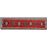 VINTAGE 20TH CENTURY SOUTH WEST PERSIAN QASHQAI RUNNER RUN