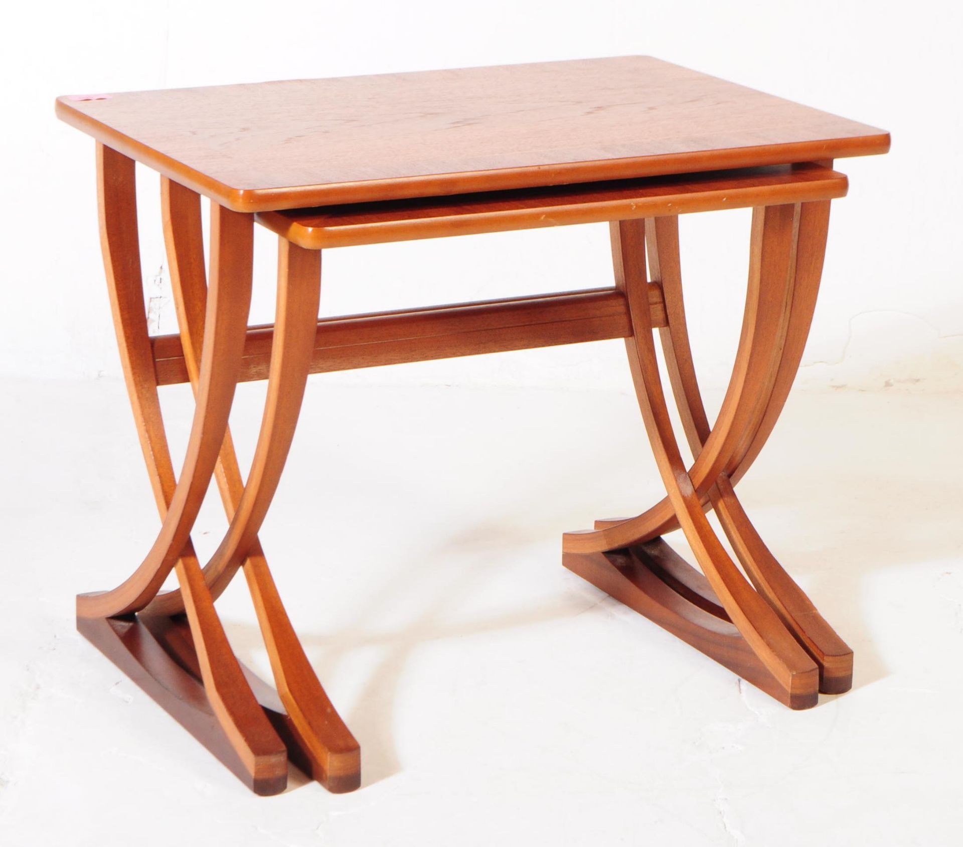 NATHAN - TWO MID CENTURY CITADEL NESTING TABLES