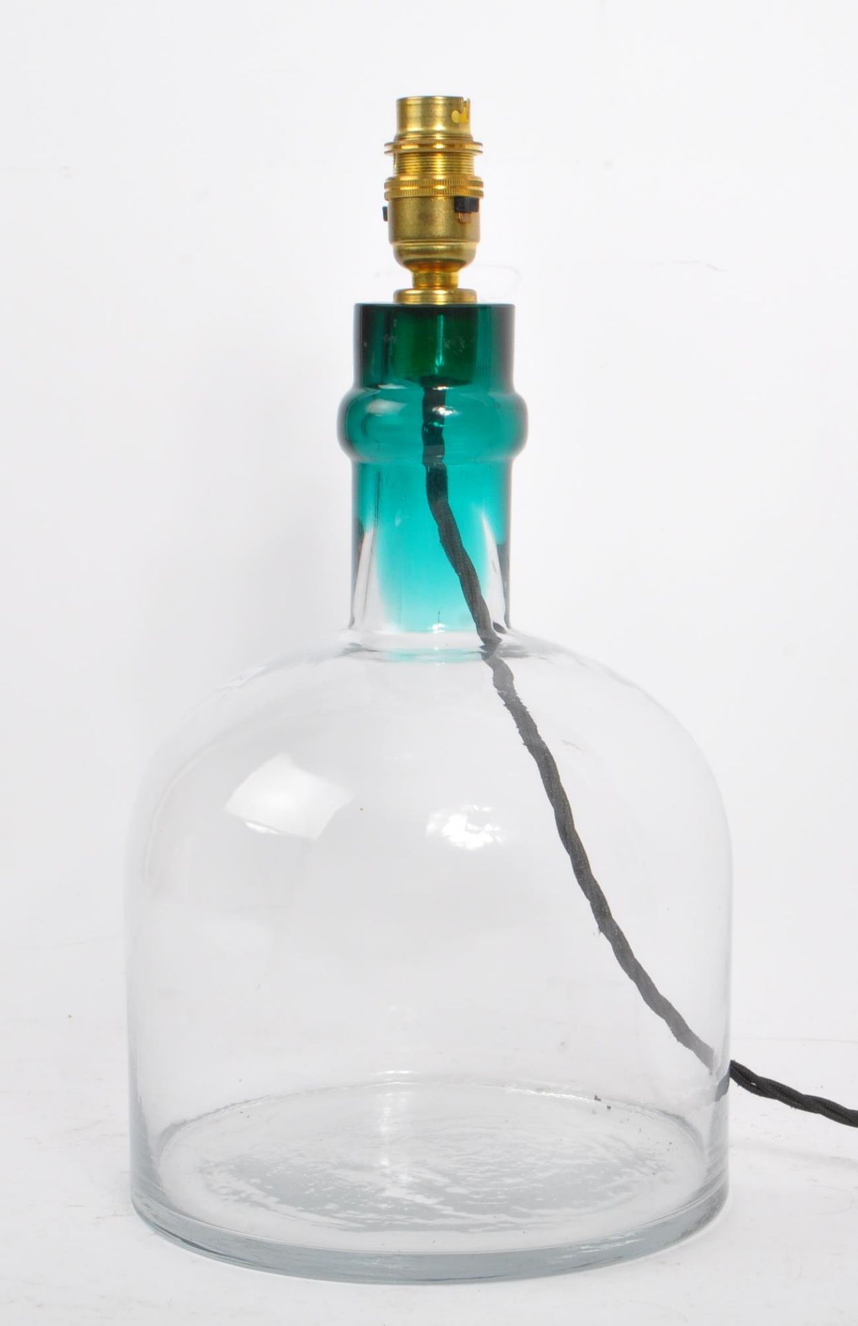 CONTEMPORARY CERISE BLUECONVERTED BOTTLE TABLE LAMP LIGHT - Image 3 of 7