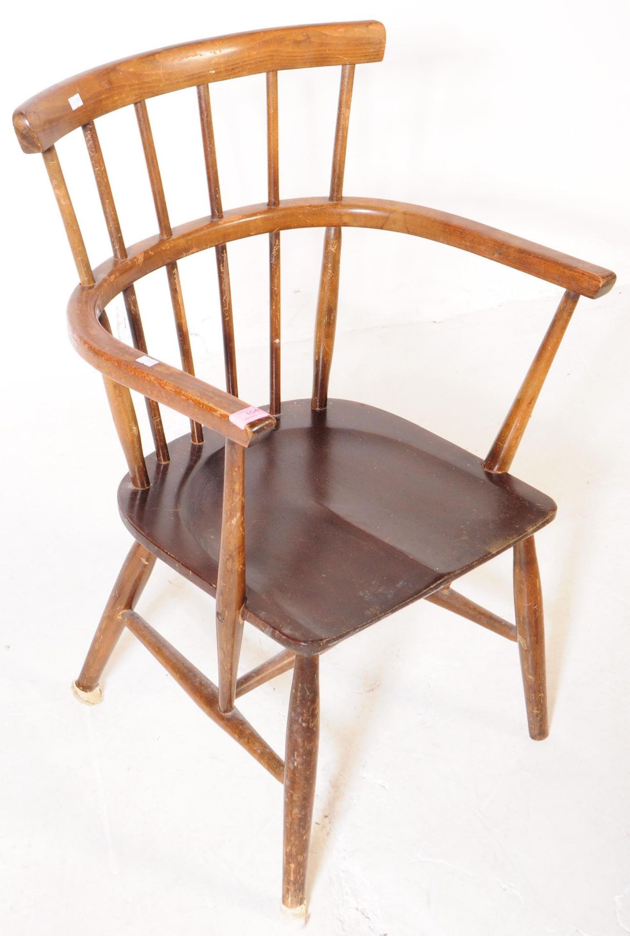 19TH CENTURY GOLDSMITH WINDSOR ARMCHAIR - Bild 2 aus 4