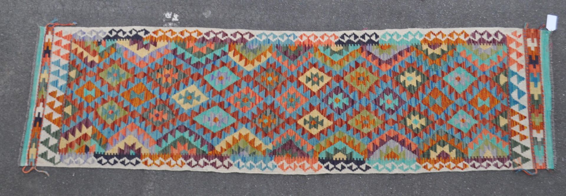 VINTAGE 20TH CENTURY ANATOLIAN TURKISH KILIM FLOOR RUG