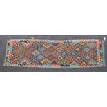 VINTAGE 20TH CENTURY ANATOLIAN TURKISH KILIM FLOOR RUG