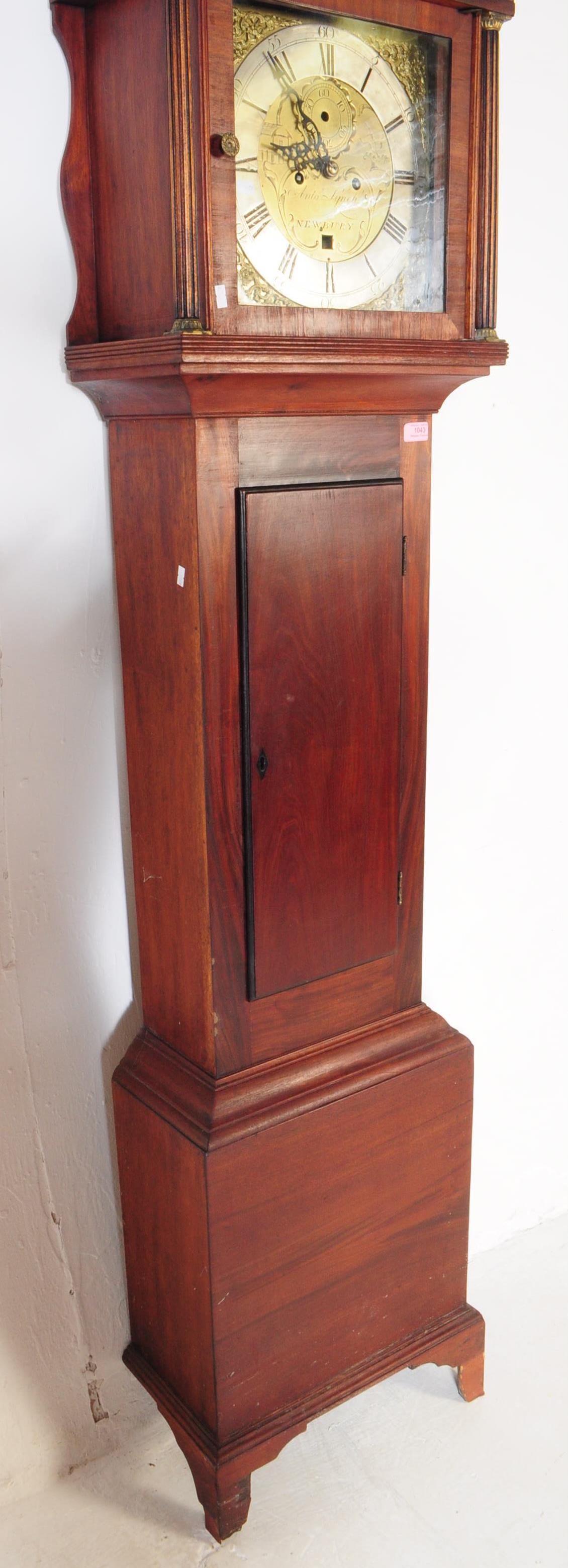 18TH CENTURY LYNCH OF NEWBURY GRANDFATHER CLOCK - Image 5 of 6