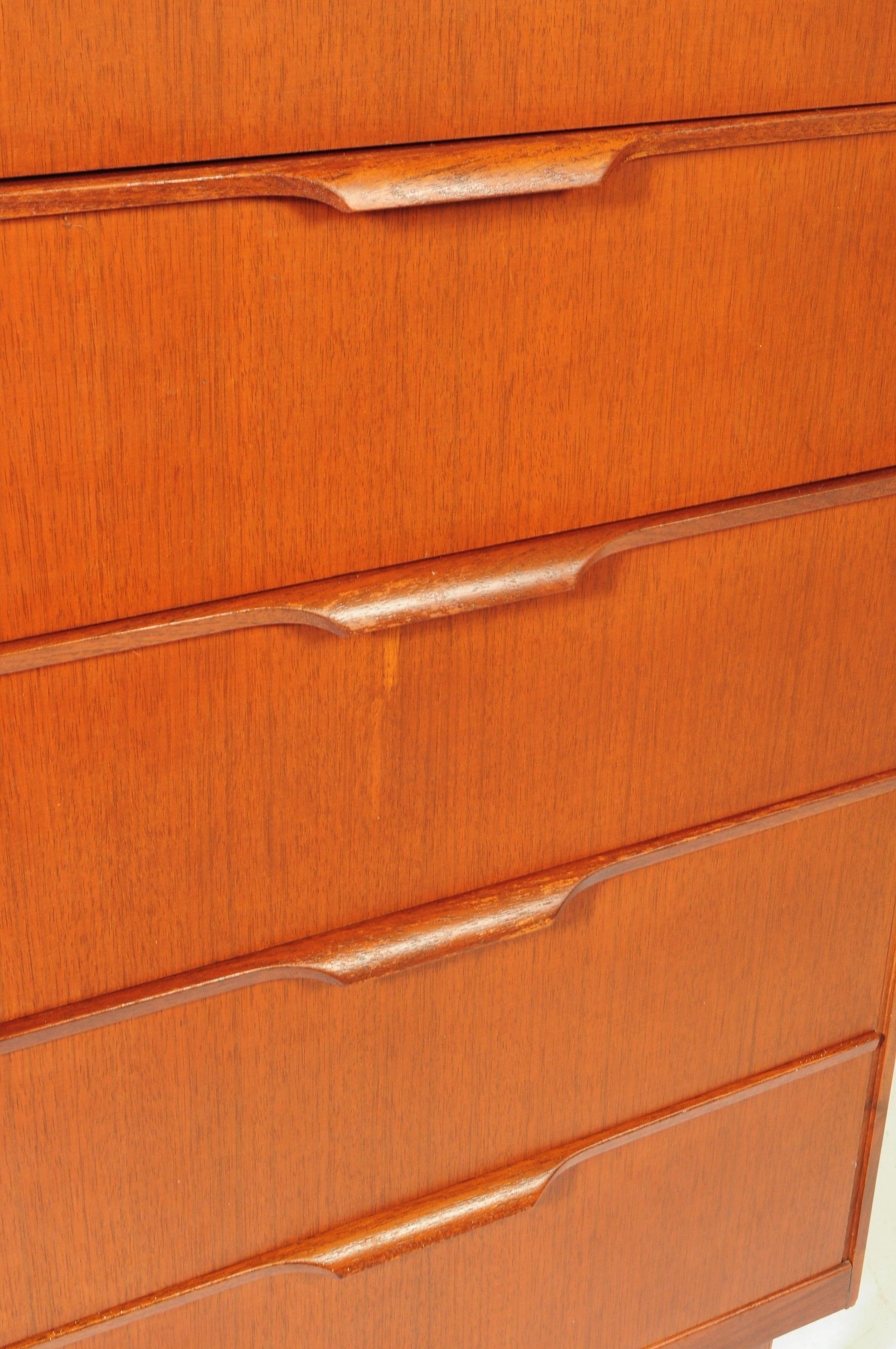 AUSTINSUITE - MID CENTURY TEAK WOOD CHEST OF DRAWERS - Image 7 of 7