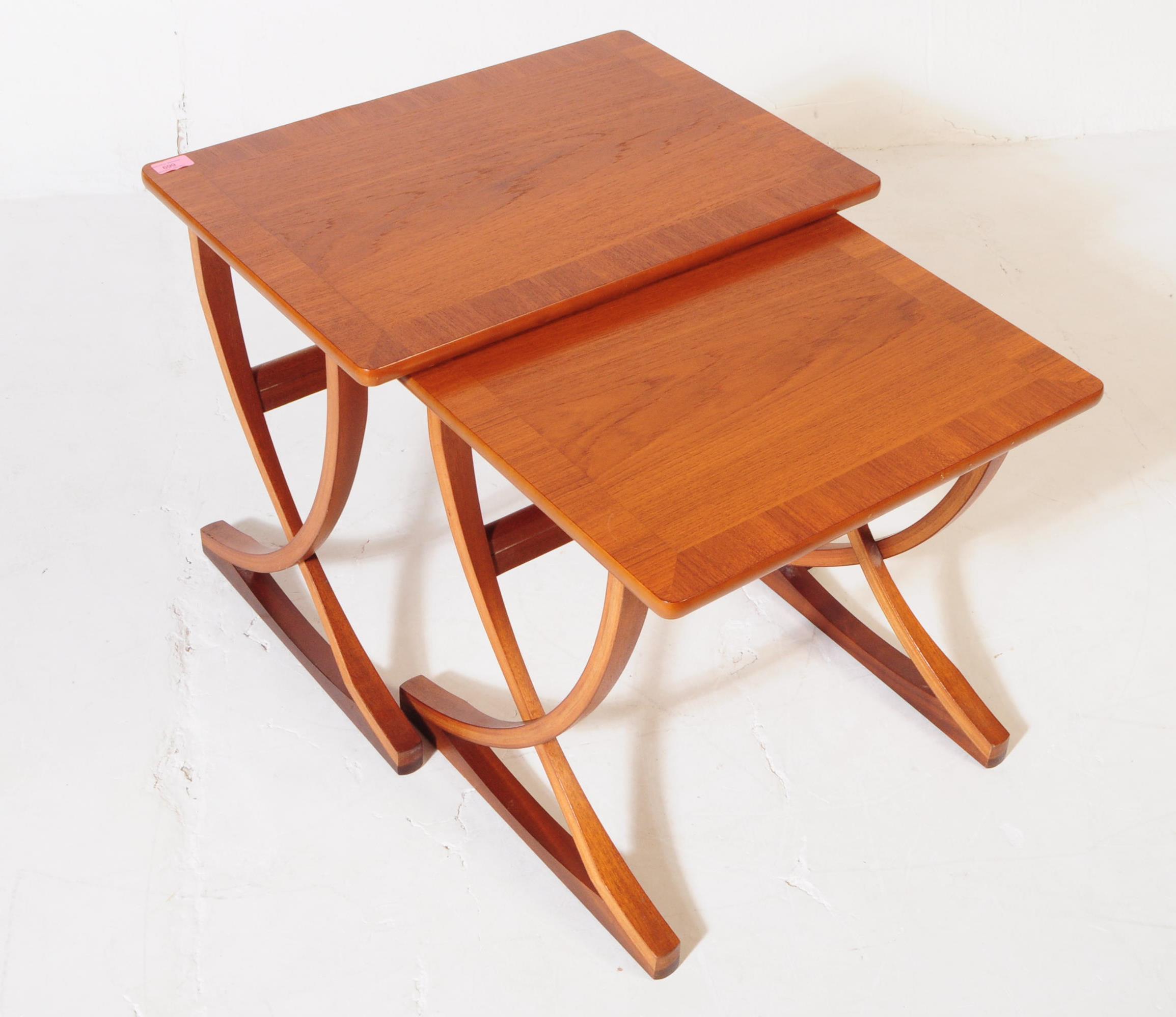 NATHAN - TWO MID CENTURY CITADEL NESTING TABLES - Image 2 of 4