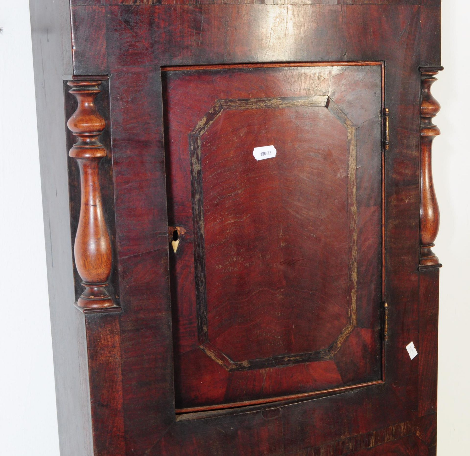 VICTORIAN MAHOGANY LONGCASE GRANDFATHER CLOCK - Image 3 of 8