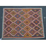 VINTAGE 20TH CENTURY ANATOLIAN TURKISH KILIM FLOOR RUG