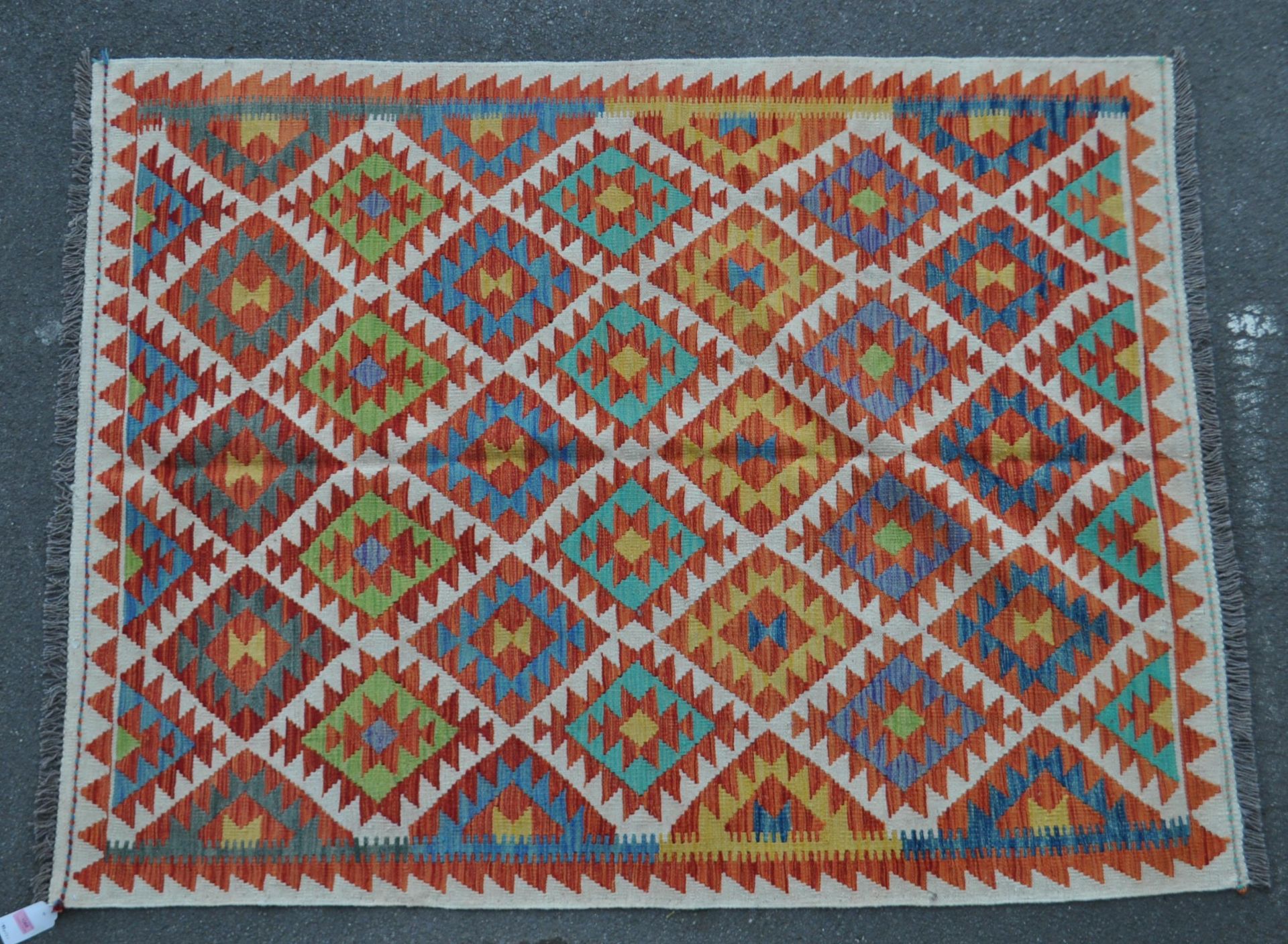 VINTAGE 20TH CENTURY ANATOLIAN TURKISH KILIM FLOOR RUG