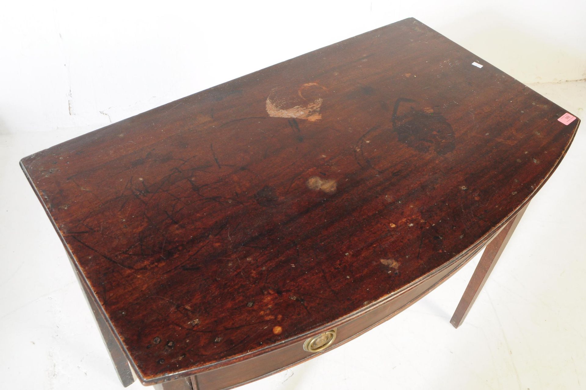 VICTORIAN MAHOGANY HALL TABLE - Image 3 of 6