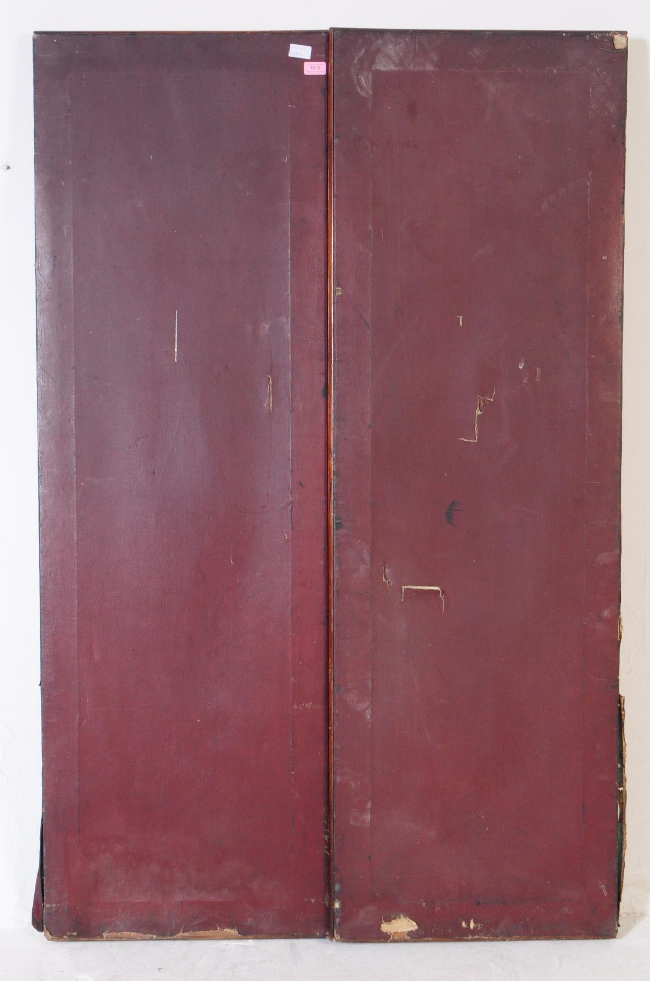 1920S MAHOGANY FOLDING DISCRETION SCREEN - Bild 5 aus 6