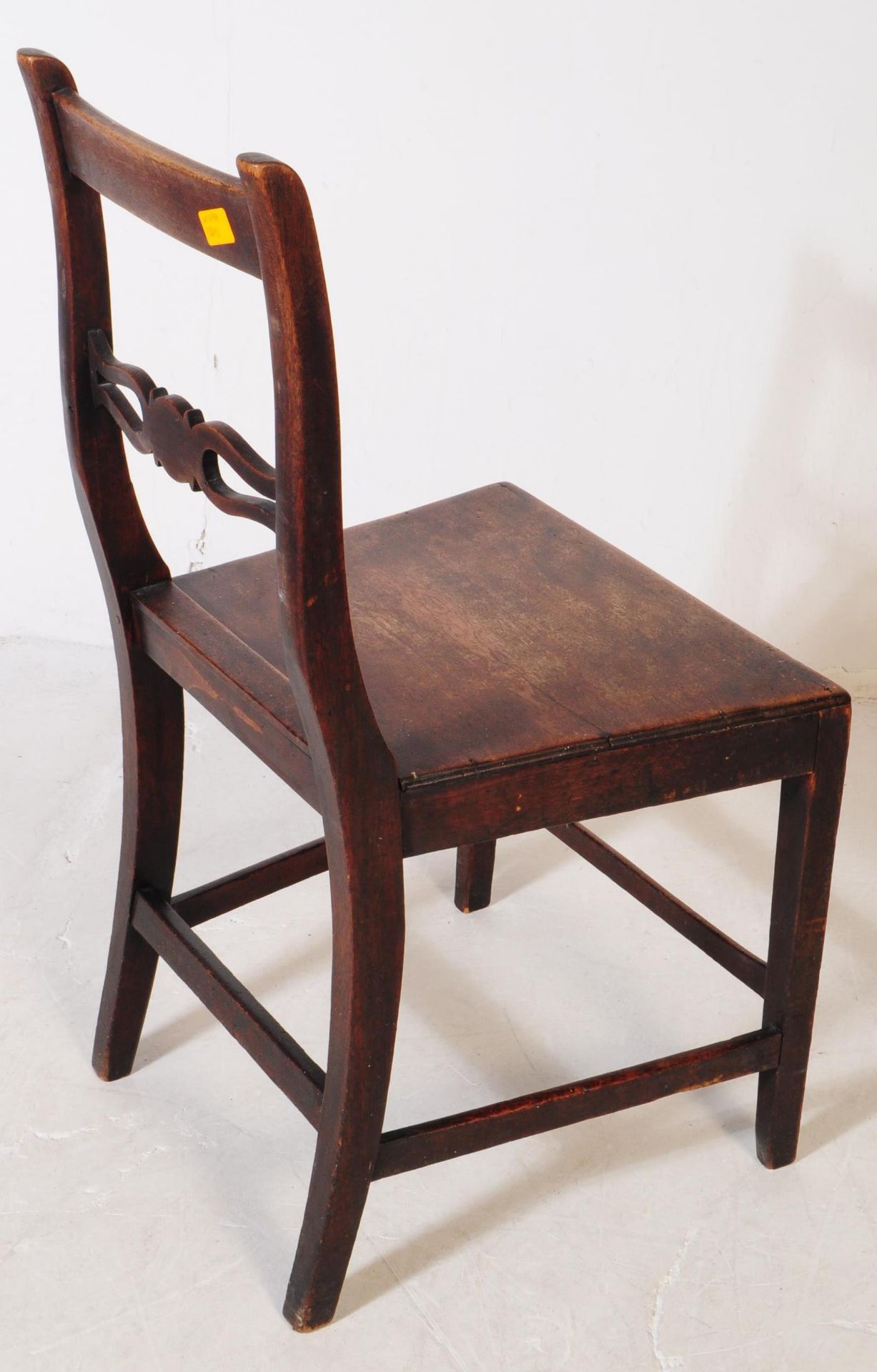 19TH CENTURY NORTH COUNTRY OAK CHAIR & ANOTHER - Image 7 of 11