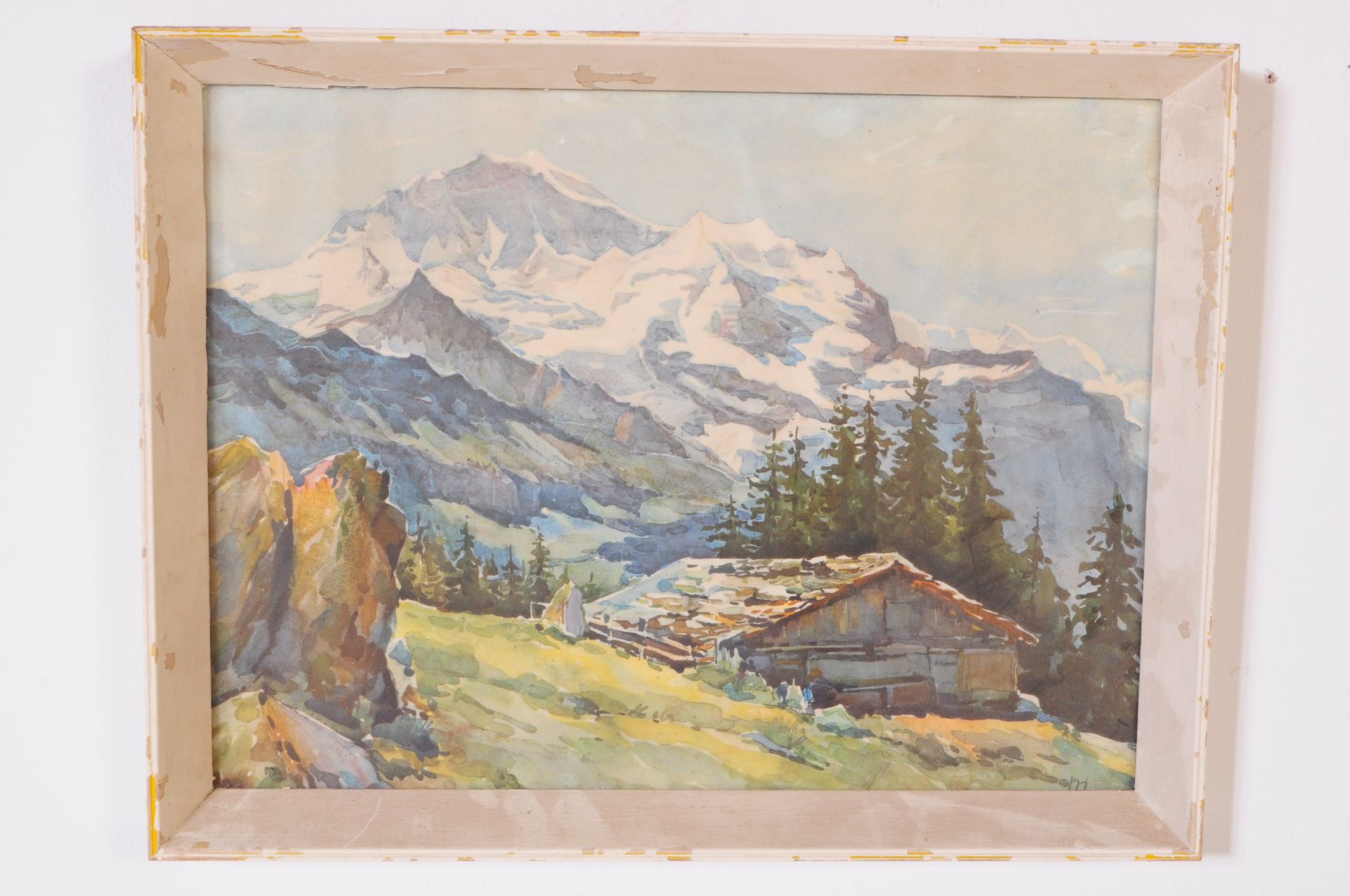 HANDEL MAZZETTI - TWO VINTAGE 20TH CENTURY ALPINE PRINTS - Bild 4 aus 6