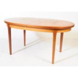 BRITISH MODERN DESIGN - MID CENTURY TEAK DINING TABLE