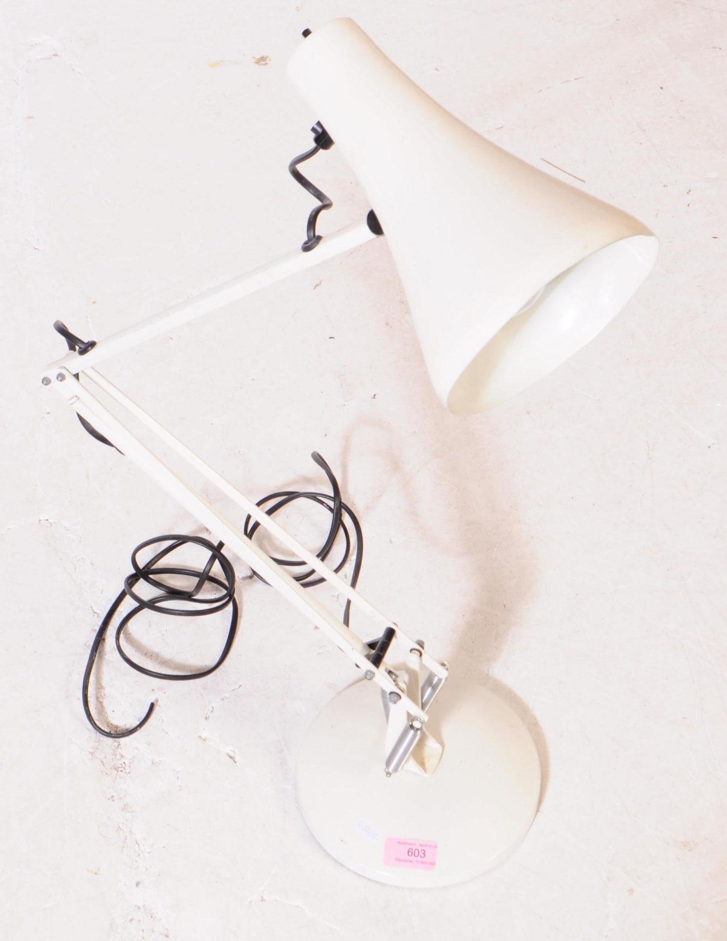 HERBERT TERRY - MID 20TH CENTURY ANGLEPOISE DESK LAMP - Image 2 of 4