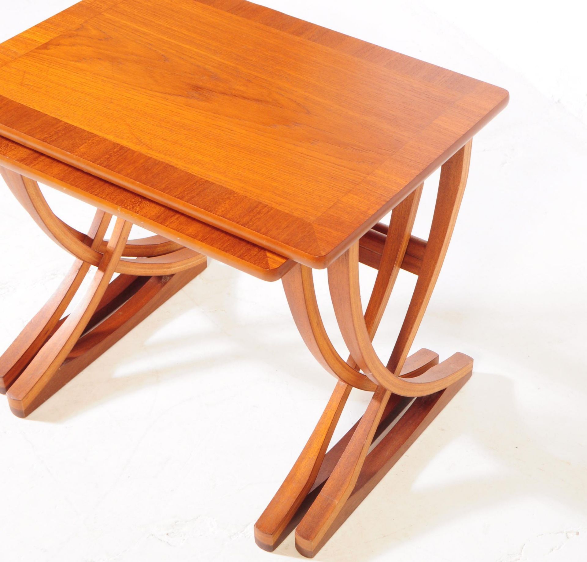 NATHAN - TWO MID CENTURY CITADEL NESTING TABLES - Image 4 of 4