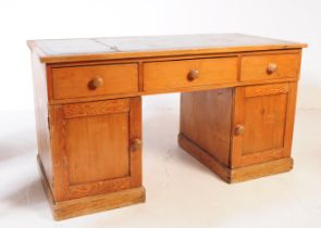 19TH CENTURY VICTORIAN PINE WRITING DESK