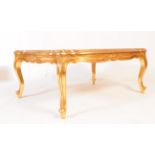 LARGE 19TH CENTURY MANNER FRENCH GILT OCCASIONAL TABLE